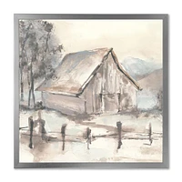 Farmhouse Barn Grey VII  Canvas