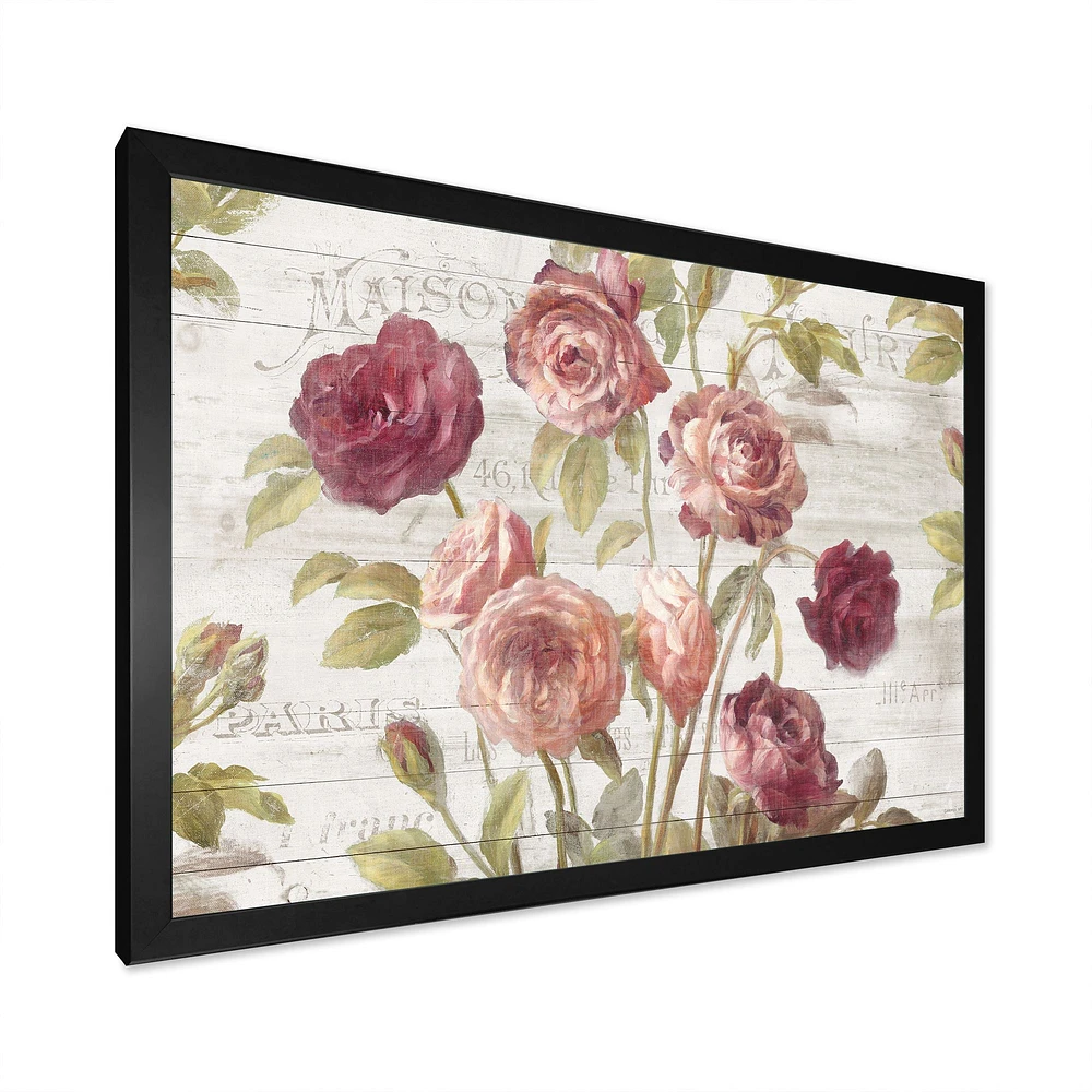 Toile  « French Roses I »