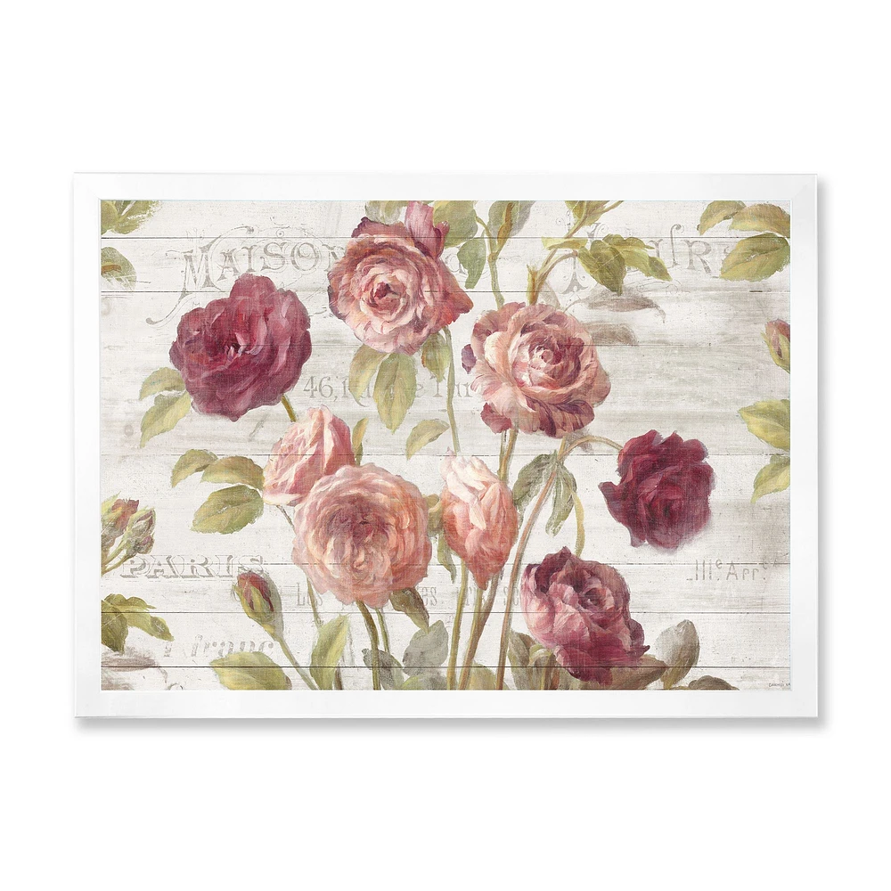 French Roses I  Canvas Wall Art