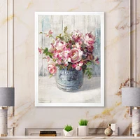 Toile « Maison Des Fleurs III »