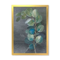 Fresh Leaves II  Canvas Wall Art Print