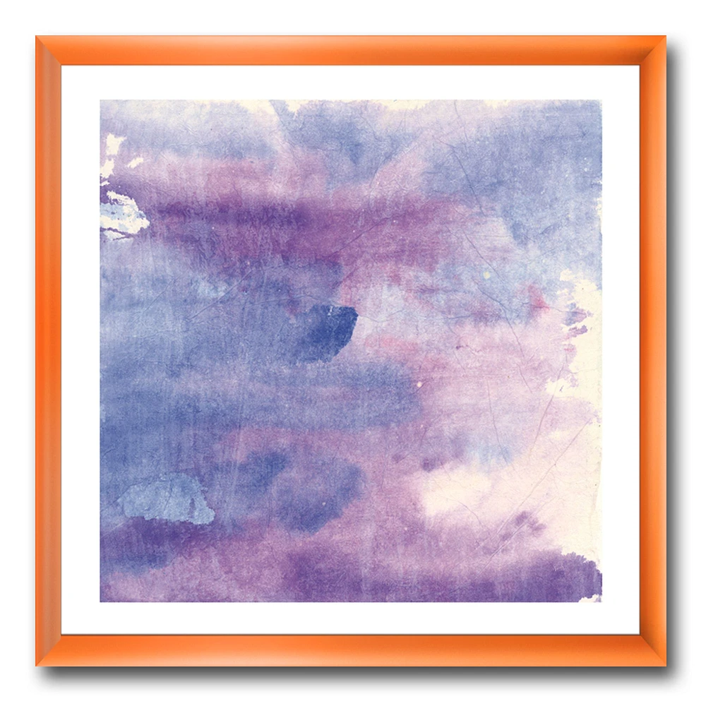 Watercolor Purple Haze II  Wall Art