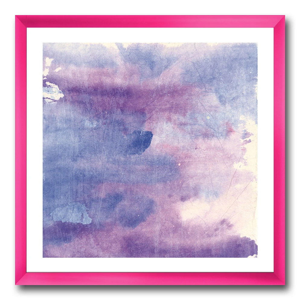 Watercolor Purple Haze II  Wall Art