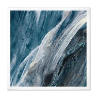 Splash Blue Indigo  Wall Art