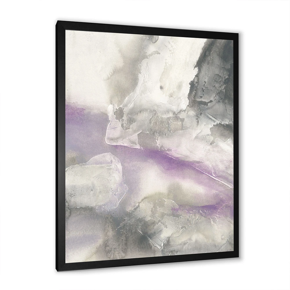 Watercolor Minimal Purple Tones I  Wall Art