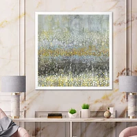 Glam Rain Abstract III - Modern & Contemporary Wall Art