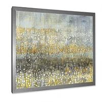 Glam Rain Abstract IV  Canvas Art