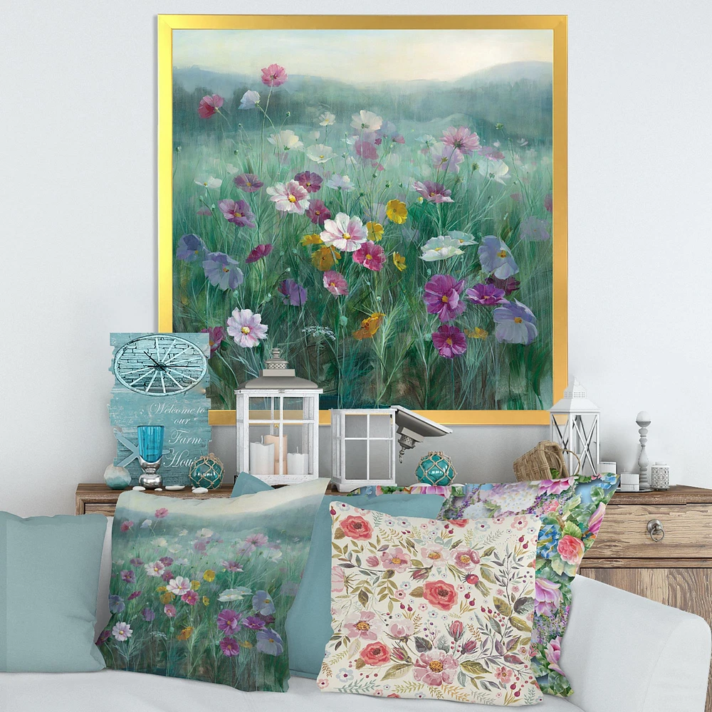 Flower Field  Wall Art