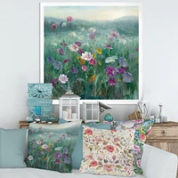 Flower Field  Wall Art