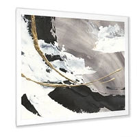 Glam Printed Arcs II  Canvas