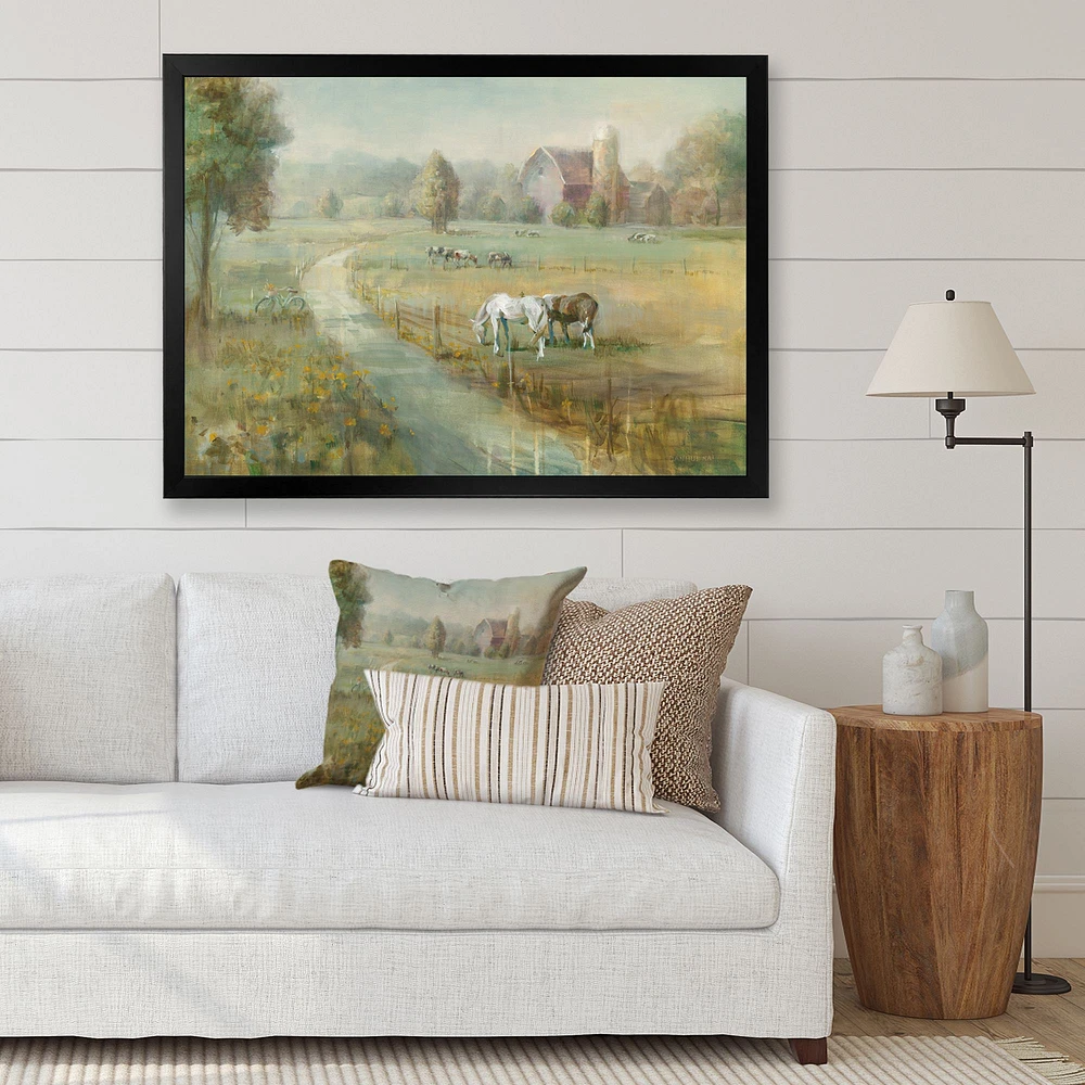 Tranquil Country Field  Wall Art