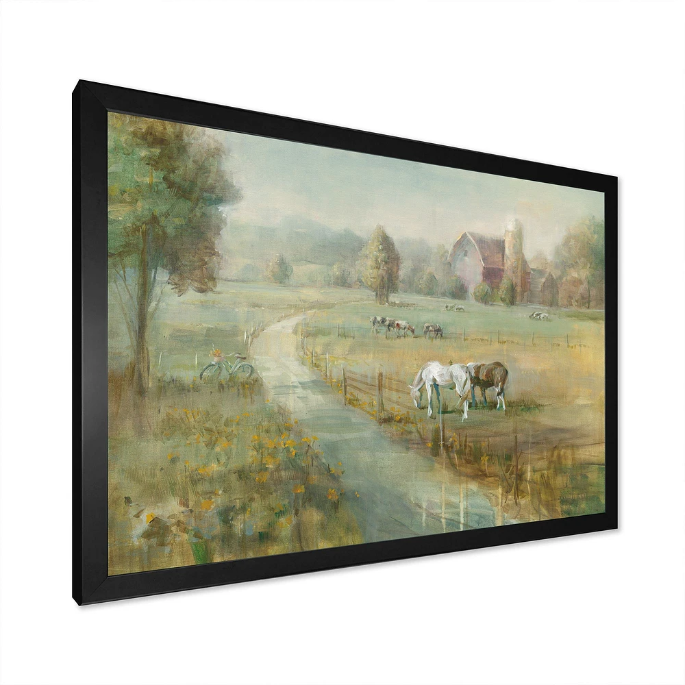 Tranquil Country Field  Wall Art