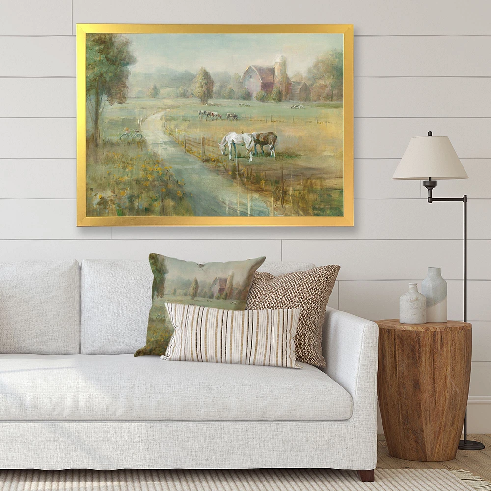 Tranquil Country Field  Wall Art