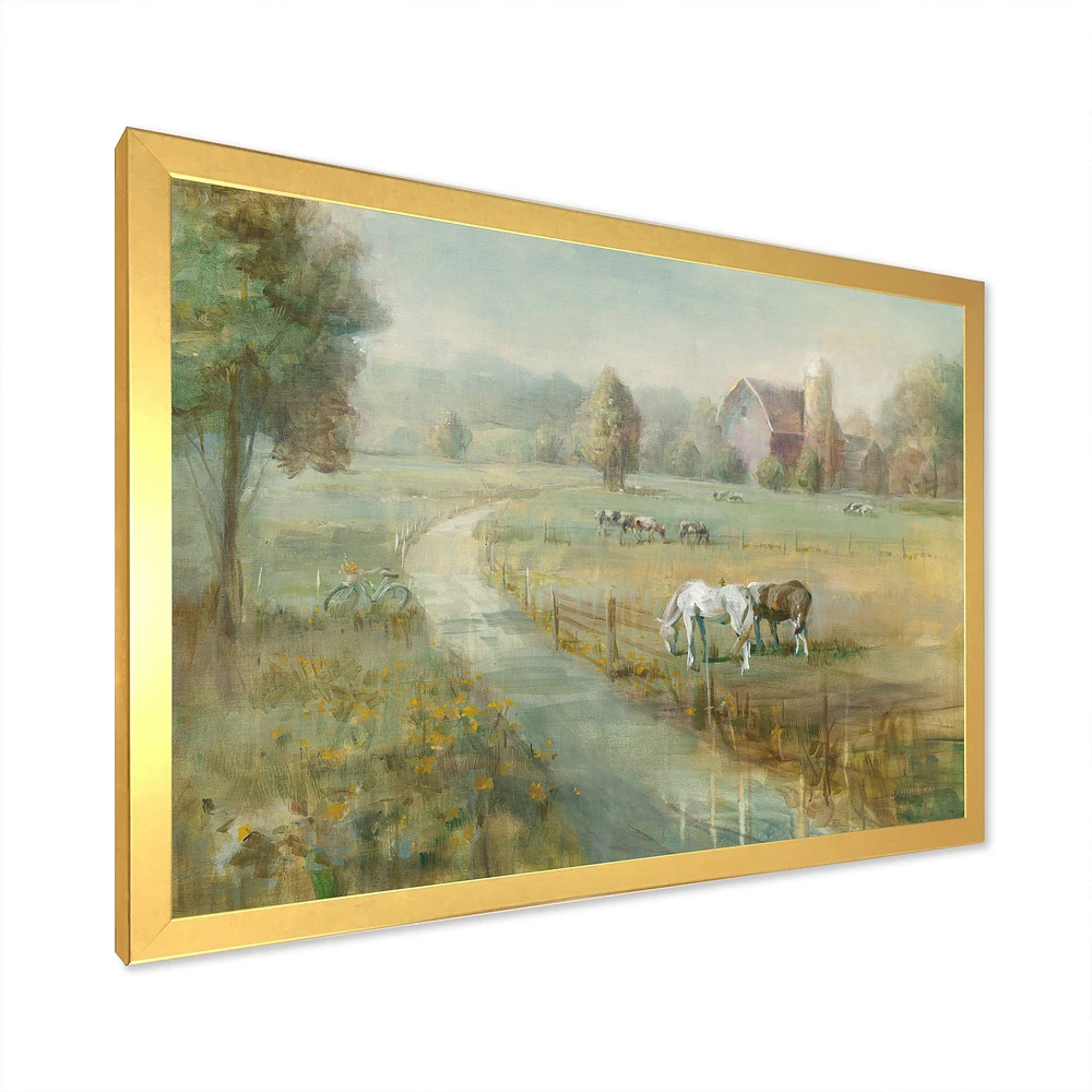 Tranquil Country Field  Wall Art