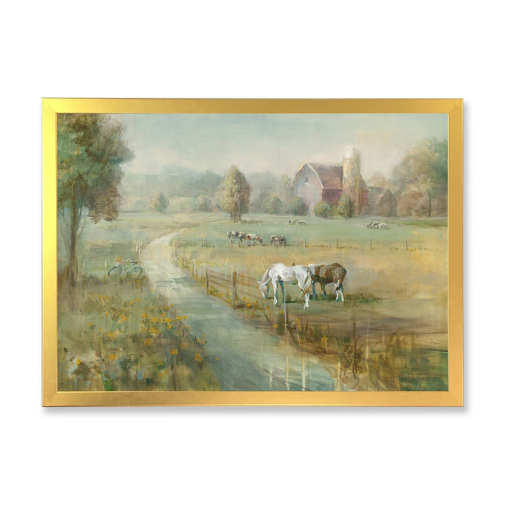 Tranquil Country Field  Wall Art