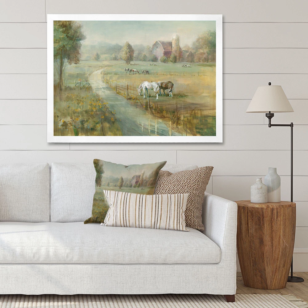 Tranquil Country Field  Wall Art