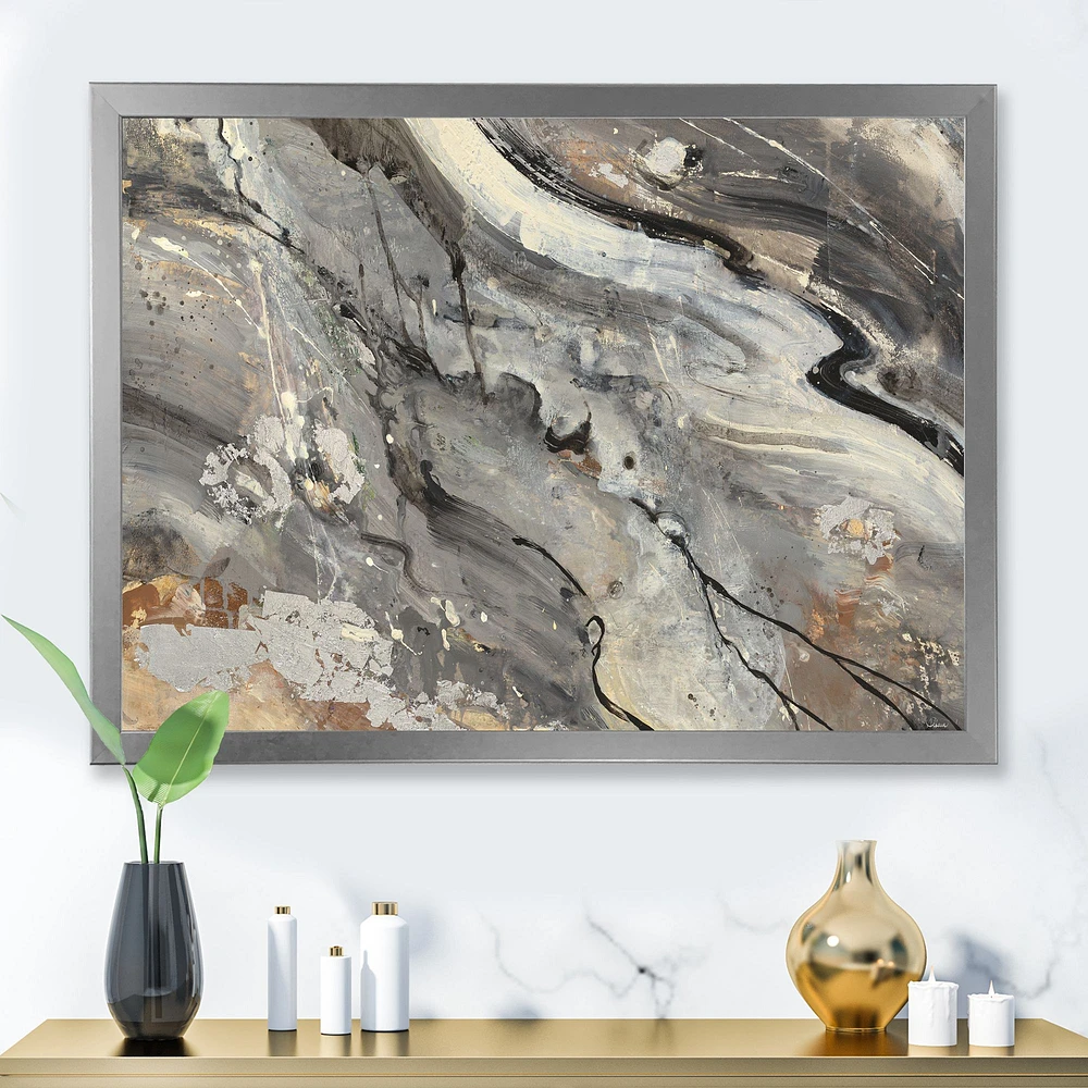 Fire and Ice Minerals II  Wall Art