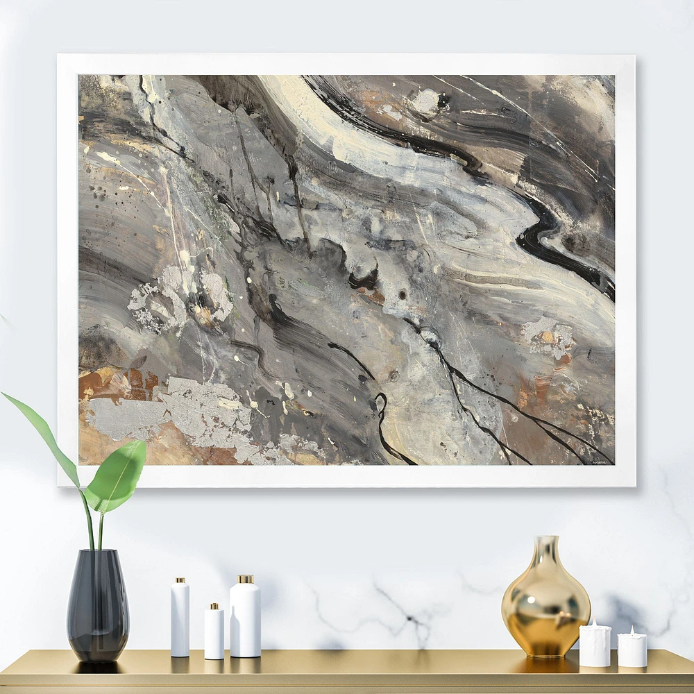 Fire and Ice Minerals II  Wall Art