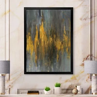 Black and Gold Glam Abstract Wall Art