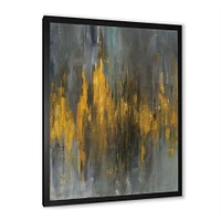 Black and Gold Glam Abstract Wall Art