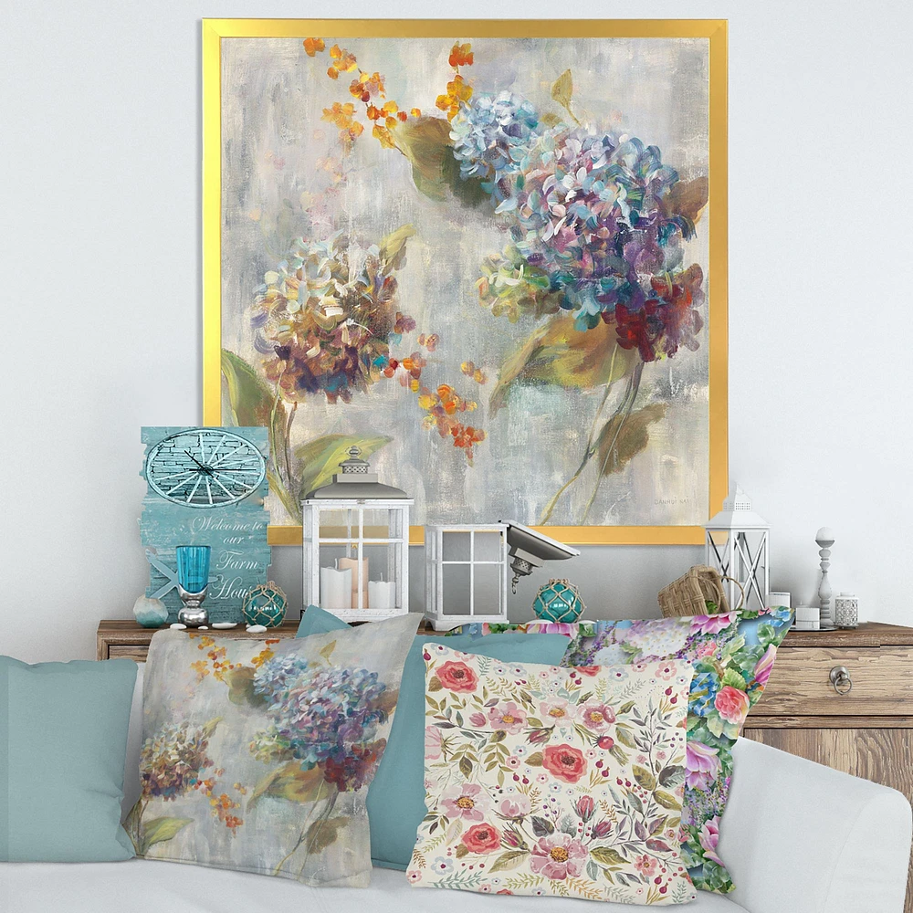 Toile « Autumn Hydrangea