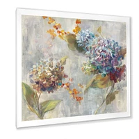 Autumn Hydrangea  Wall Art