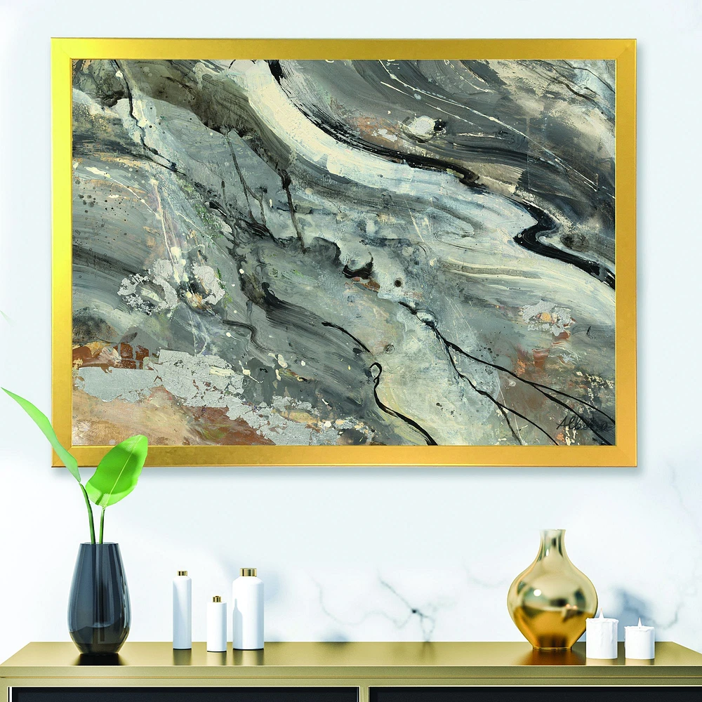 Fire and Ice Minerals V  Wall Art