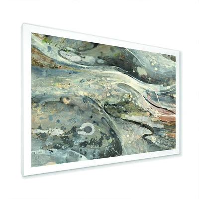 Fire and Ice Minerals VI  Wall Art