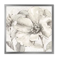 Indigold Grey Peonies IV  Canvas Art