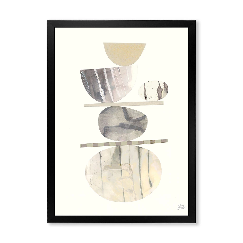 BalanceAbstract Neutral II Wall Art