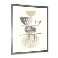 BalanceAbstract Neutral II Wall Art