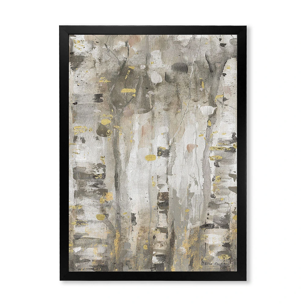 The Modern Grey Forest Wall Art