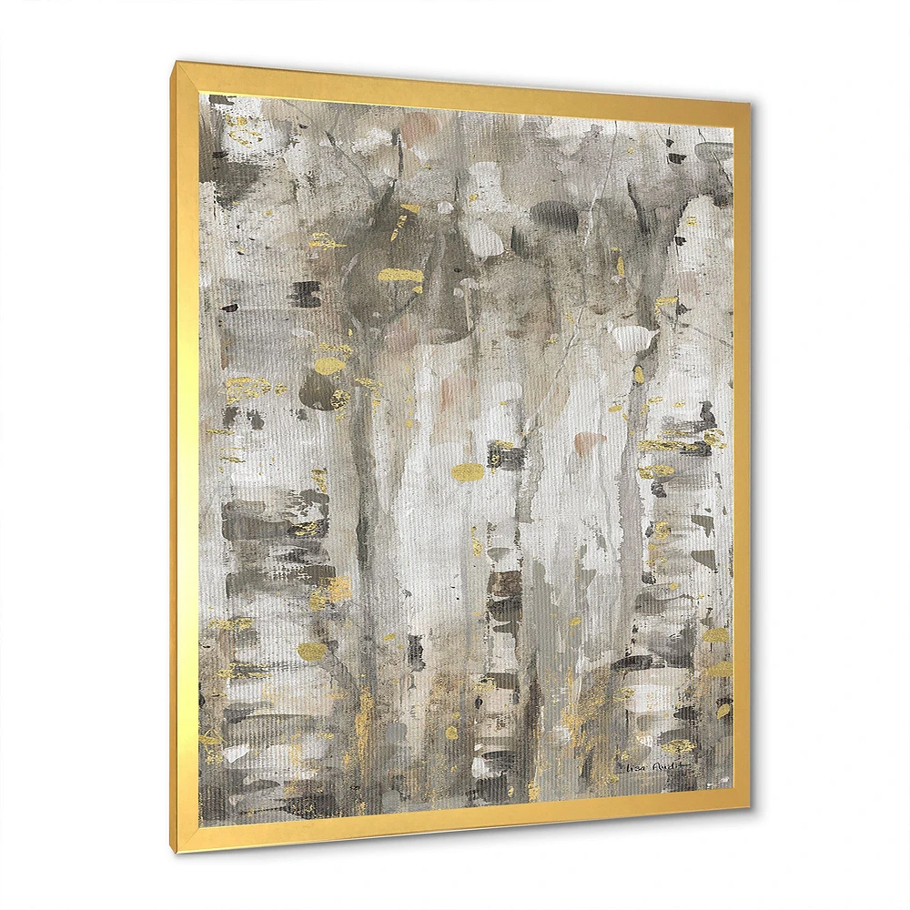 The Modern Grey Forest Wall Art