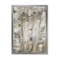 The Modern Grey Forest Wall Art