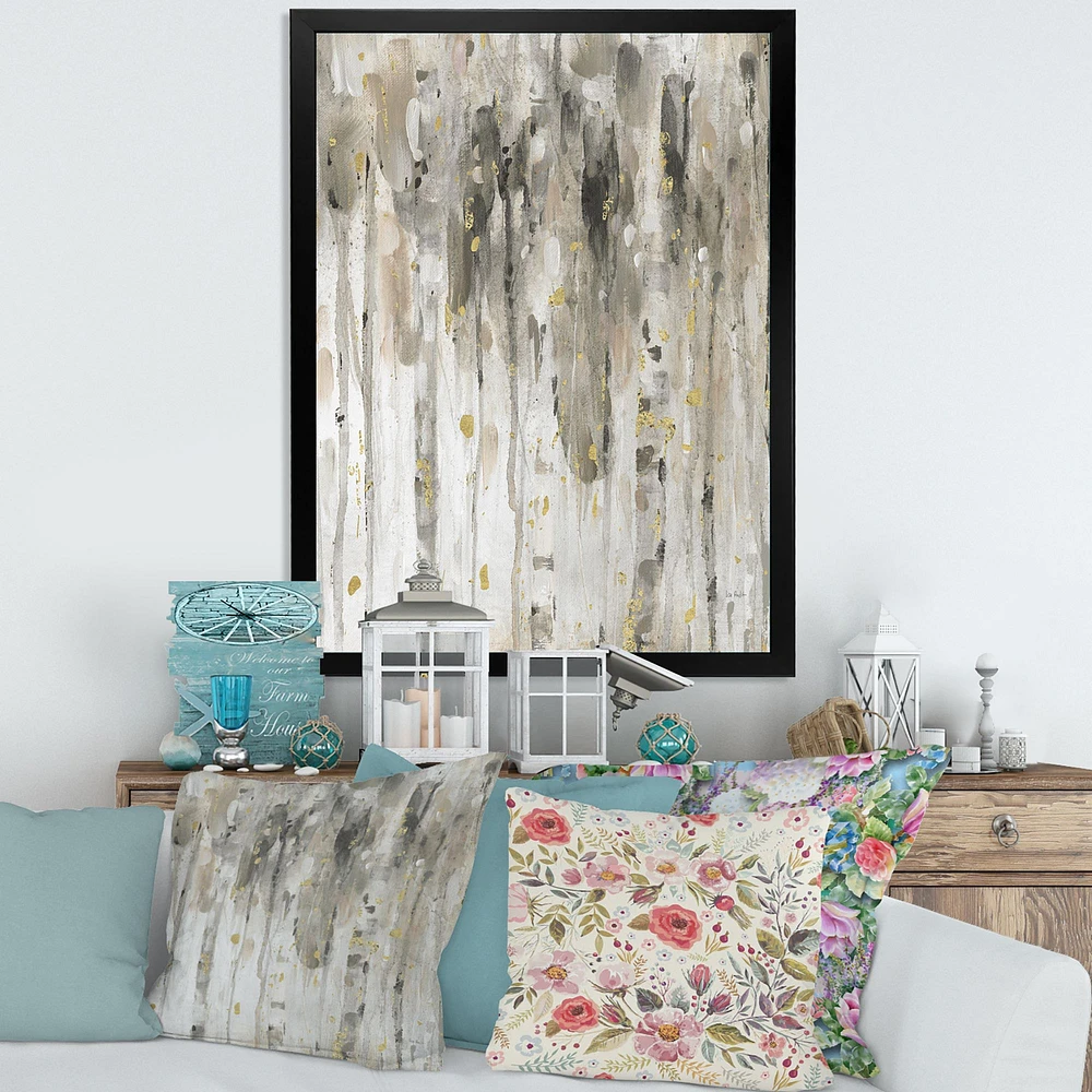 The Modern Grey Forest IV  Wall Art