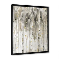 The Modern Grey Forest IV  Wall Art