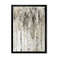 The Modern Grey Forest IV  Wall Art