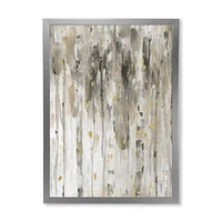 The Modern Grey Forest IV  Wall Art