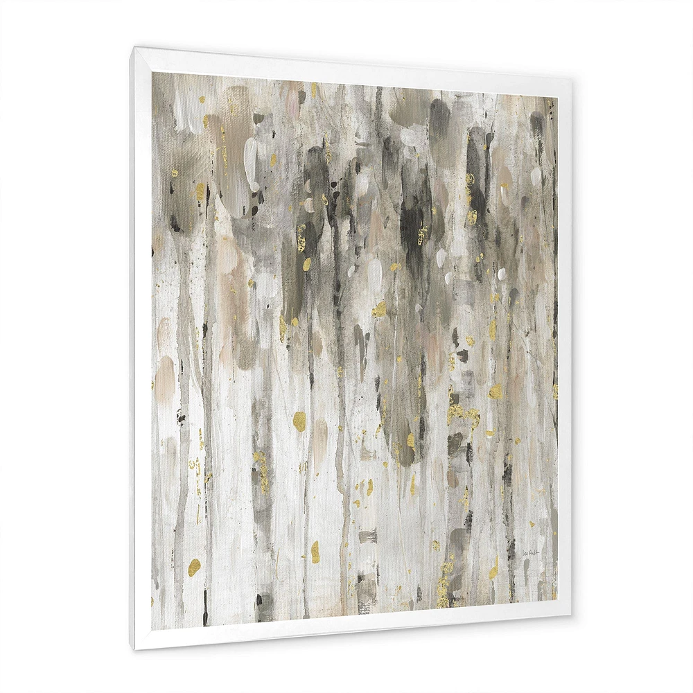 The Modern Grey Forest IV  Wall Art