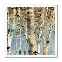 White Birch Forest II  Canvas Wall Art