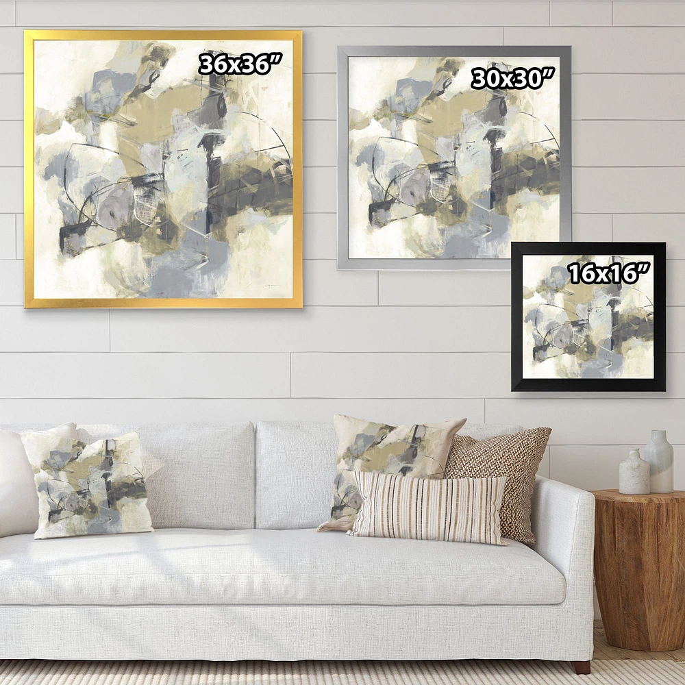 Glam Cream Dream III  Wall Art