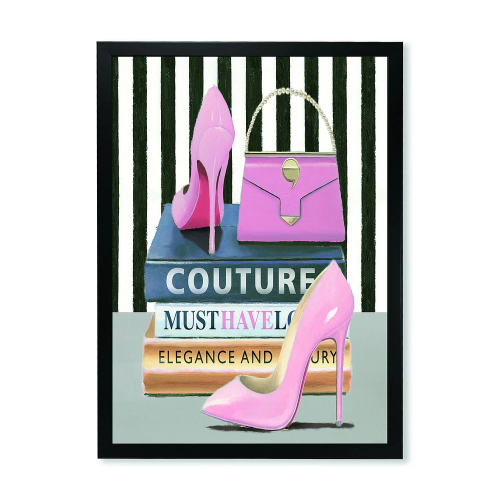 Glam Fashion High Heels VII  Wall Art