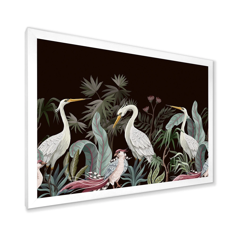 Chinoiserie with Birds and Peonies III  Wall Art