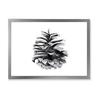 Toile « Conifer Cone Monochrome