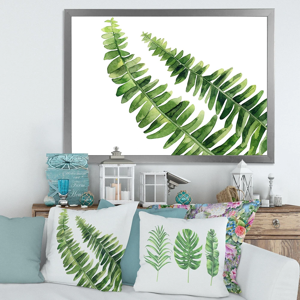 Fern Leaves Detail I  Wall Art