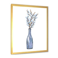 Bunch of Blue Willow Twigs II  Wall Art