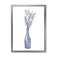 Bunch of Blue Willow Twigs II  Wall Art