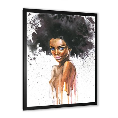 Toile « Portrait of African American Woman VII »