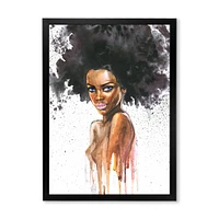 Portrait of African American Woman VII  Wall Art