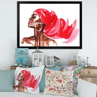 Portrait of African American Woman IX  Wall Art